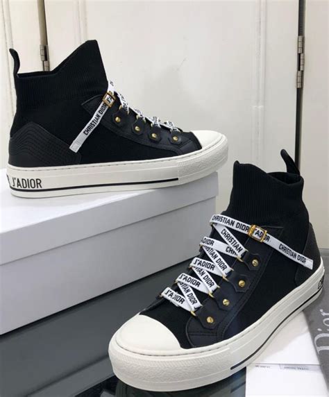 christian dior chucks black|Dior high top sneaker.